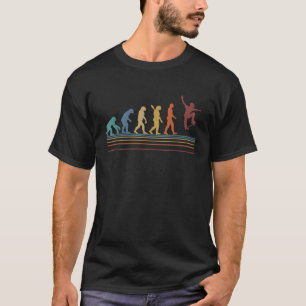 T-shirt Patineur Né Pour Faire Du Skateboard Rétro Skatebo