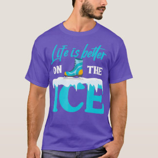 T-shirt Patineur sur glace Drôle de danse sur glace Citati
