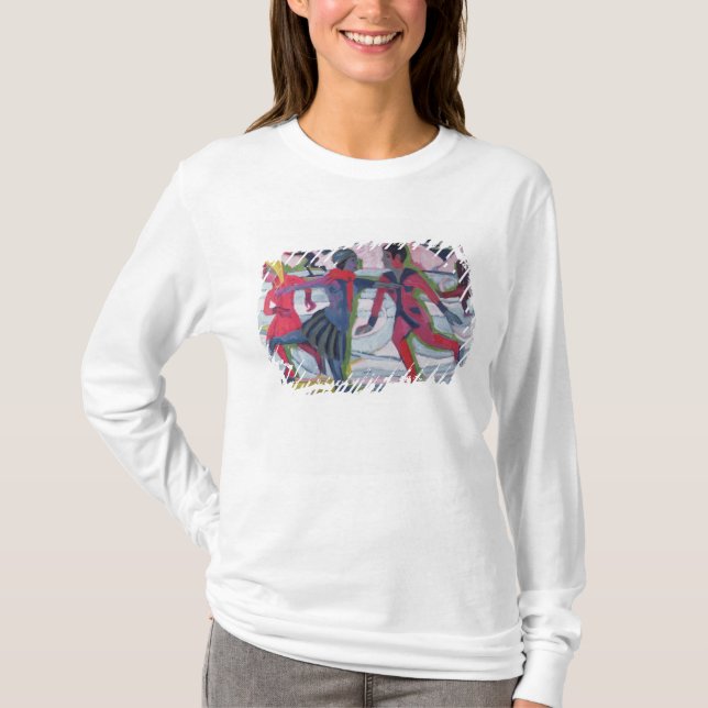 T-shirt Patineurs de glace (Devant)
