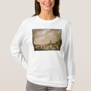 T-shirt Patineurs sur un canal congelé, 1779