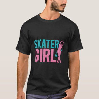 T-shirt Patineuse de glace Figure Patineuse Thème