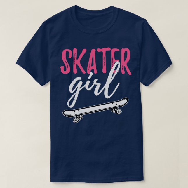 T-shirt Patineuse fille (Design devant)