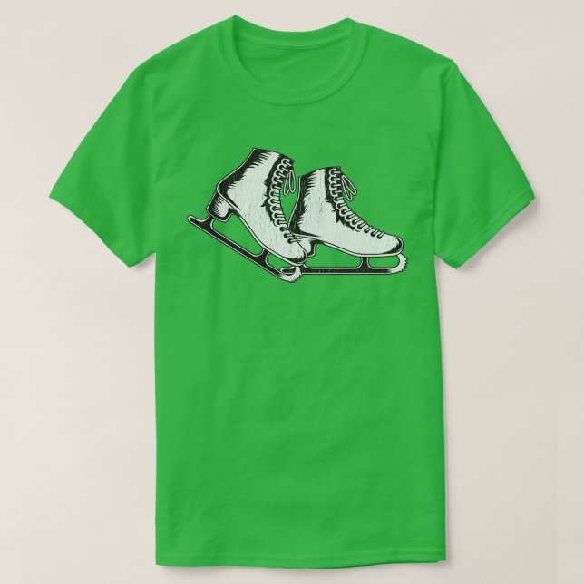 T-shirt Patins à glace 2 (Design devant)