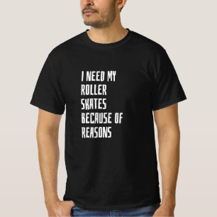 T-shirt Patins à rouleaux