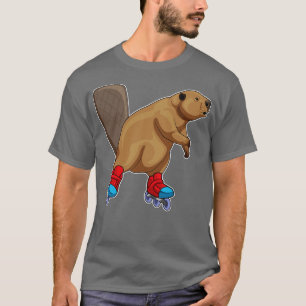T-shirt Patins en ligne Beaver Patins à roulettes
