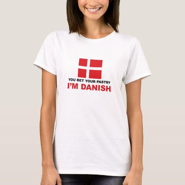 T-shirt Pâtisserie danoise (Devant)