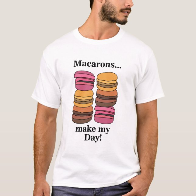 T-shirt Pâtisserie Macaron Sweet Baker (Devant)