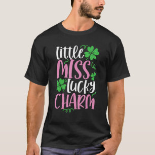 T-shirt Patrick's Day Little Miss Lucky Charm