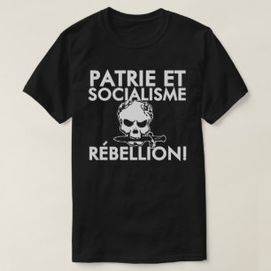 T-SHIRT PATRIE ET SOCIALISME