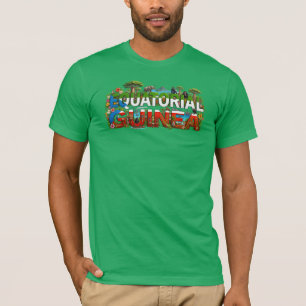 T-shirt Patrimoine de Guinée équatoriale - Culture & Forêt