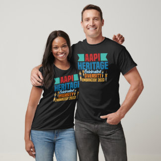 T-shirt Patrimoine de l'AAPI célébré - Diversité adoptée 2
