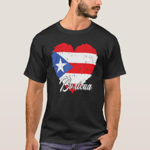 T-shirt Patrimoine hispanique portoricain Boricua Porto Ri