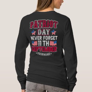 T-shirt Patriot Day Never Forget 9 11