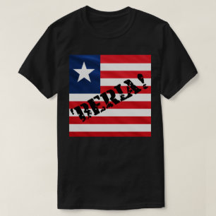 T-SHIRT PATRIOT DRAPEAU ROUGE BLANC ET BLEU