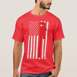 T-shirt Patriot Plumber ligne mince