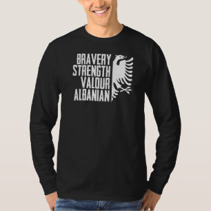 T-shirt Patriot Ressortissants Albanais Pour Un Aigle Alba