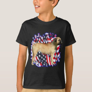 T-shirt Patriote Bullmastiff