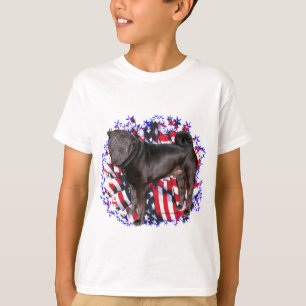 T-shirt Patriote chinois Shar-Pei
