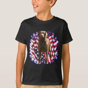 T-shirt Patriote de Retriever de la Baie de Chesapeake