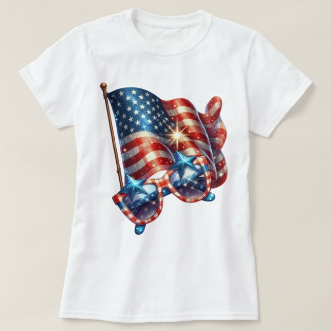 T-shirt Patriote En vichy Art (Design devant)