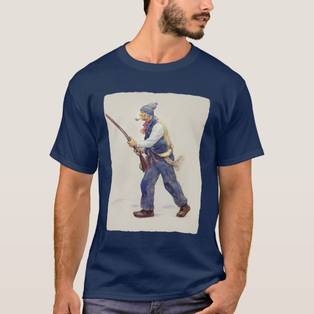 T-shirt Patriote Québec Rébellion 1837-1838 Henri Julien (Devant)