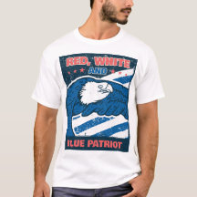 Patriote rouge, blanc et bleu