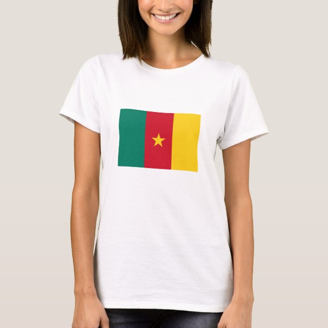 T-shirt Patriotic Cameroon (Devant)