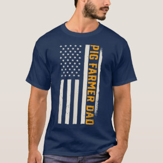 T-shirt Patriotic Hog Farming