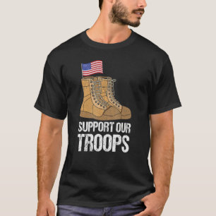 T-shirt Patriotic Military Support Our Troops