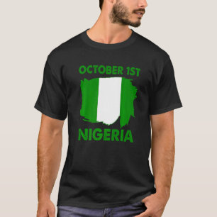 T-shirt Patriotic Nigeria Pride Independence Day 2022 Nige