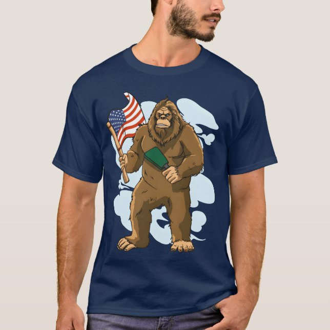 T-shirt Patriotic Pickleball Sports Lover Design friends (Devant)