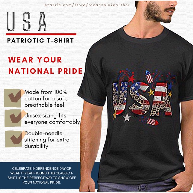 T-shirt patriotique américain (Créateur téléchargé)