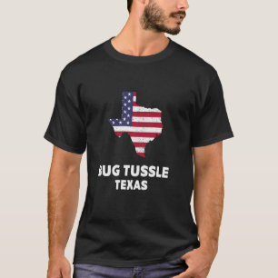 T-shirt Patriotique américain en détresse Drapeau Tussle, 