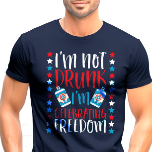 T-Shirt Patriotique Célébrant la Liberté Sans être