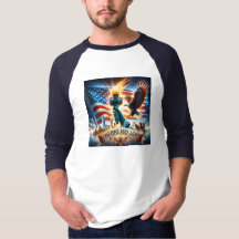 T-shirt Patriotique de la Lumière Sainte - USA Pri