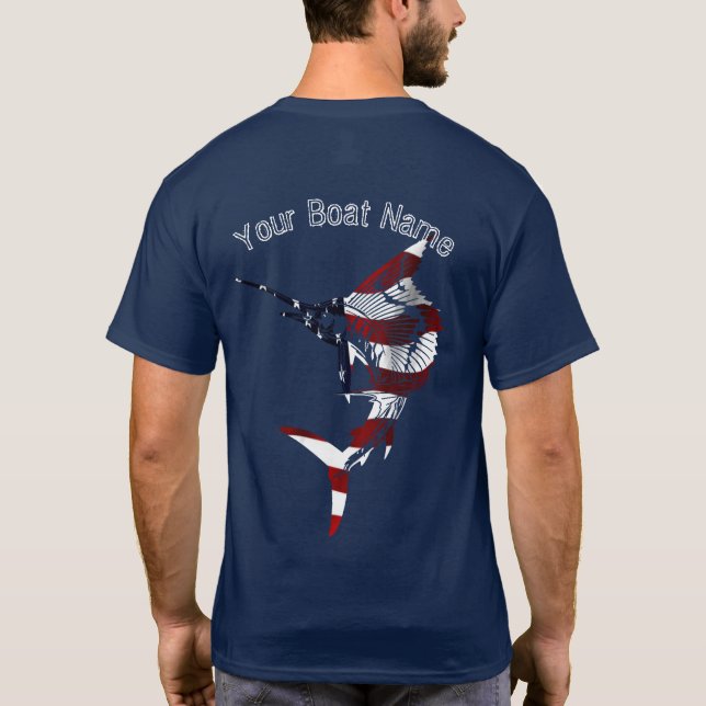 T-shirt patriotique de pélerin (Dos)