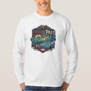 T-shirt patriotique Desi fier passé avenir promett