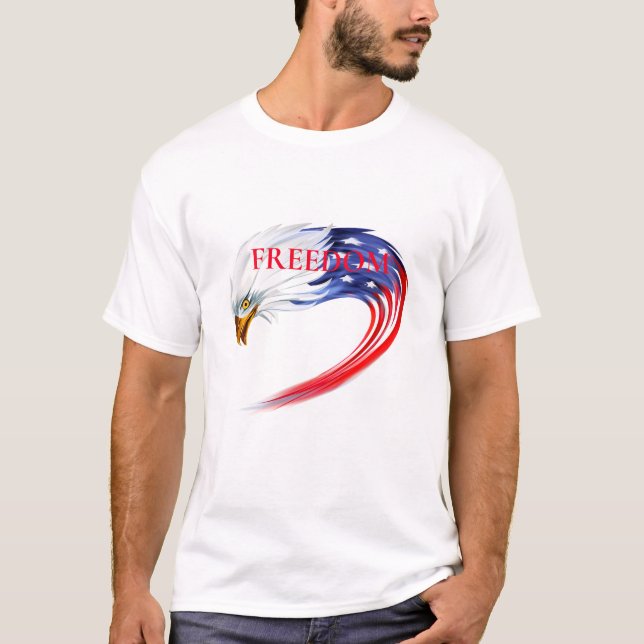 T-shirt Patriotique Homme (Devant)