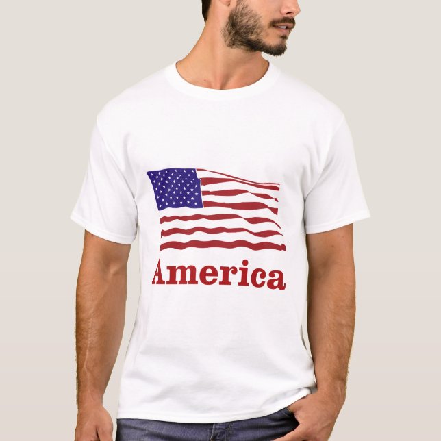 T-shirt Patriotique Homme (Devant)