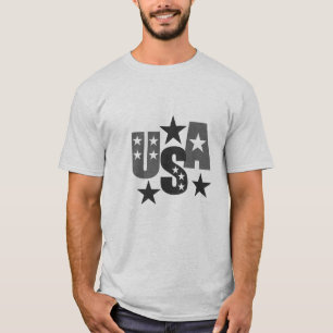 T-shirt patriotique pour hommes