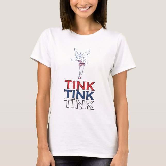 T-shirt Patriotique Tinker Bell 2 (Devant)