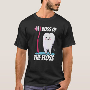 T-shirt Patron De La Brosse À Dents Dentelle Dentelle Flos