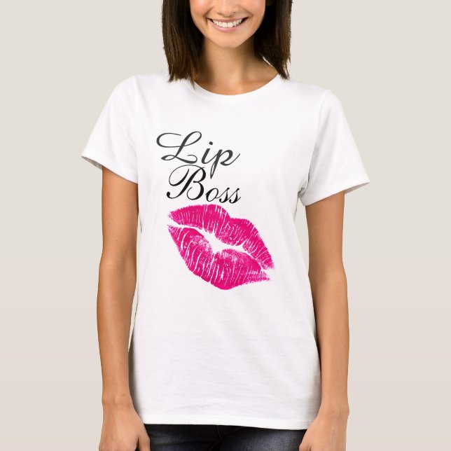 T-shirt Patron de lèvre (Devant)