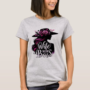 T-shirt Patron maman femme