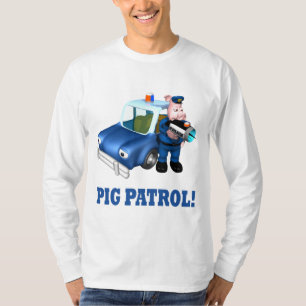 T-shirt Patrouille de porc