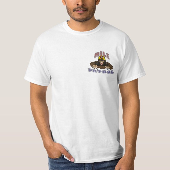T-shirt Patrouille de taupe (Devant)