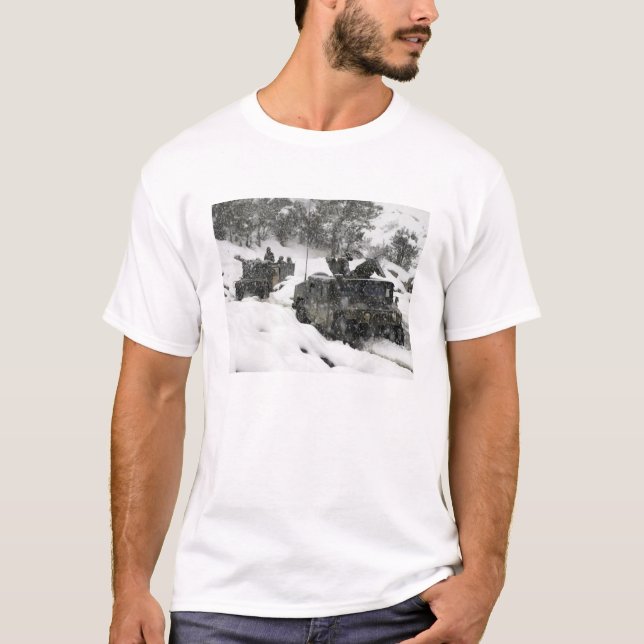 T-shirt patrouille des Marines américains dans le col Khow (Devant)