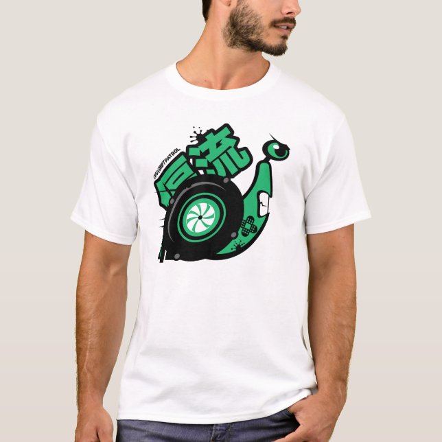 T-shirt Patrouille folle de dérive - escargot de Turbo (Devant)