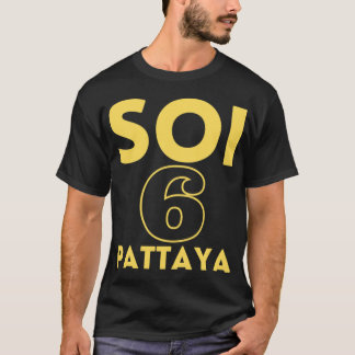 T-shirt Pattaya Soi 6thaïlande