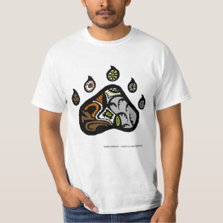 T-shirt patte de fierté d'ours, (version de valeur)
